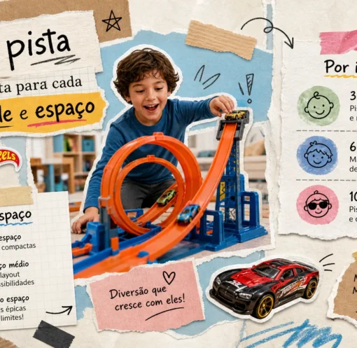 ESCOLHENDO PISTAS HOT WHEELS